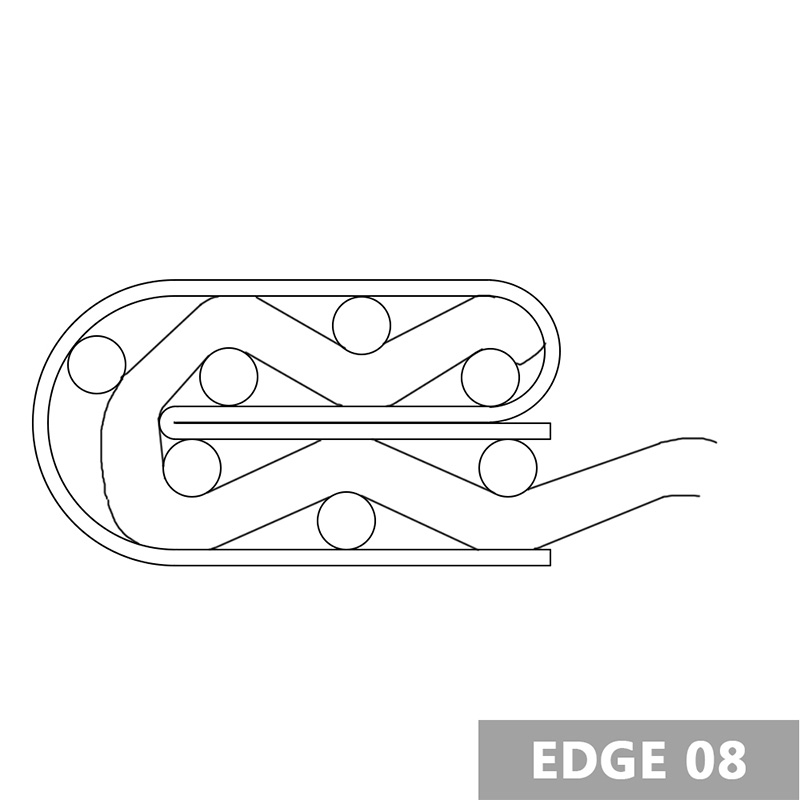 Wire Cloth Screen Edge Hook Clamping Strips