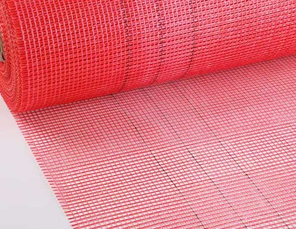 What is external wall insulation mesh, and what precautions should be taken?